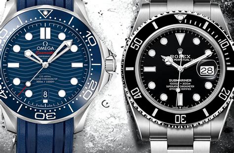 rolex oder omega|Rolex submariner vs omega seamaster.